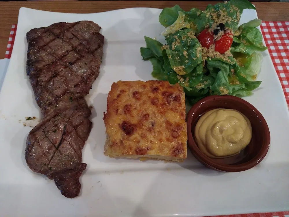Bavette D'aloyau Et Gratin Dauphinois